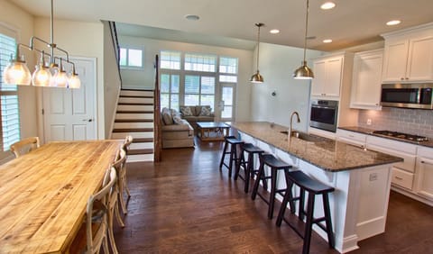 Dining room area next to kitchen