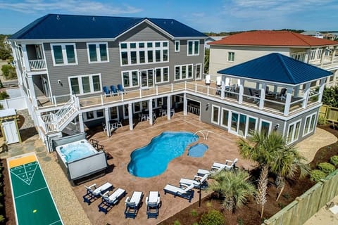Rear Aerial of A Crown Jewel