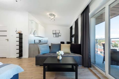 Spacious living room with full equipment.