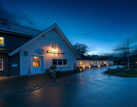 Front of property - evening/night