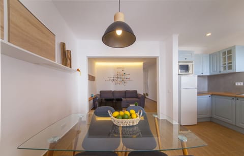 Apartment (1 Bedroom) | Living area | Flat-screen TV