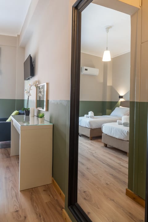 Comfort Double or Twin Room, City View | Premium bedding, in-room safe, desk, laptop workspace