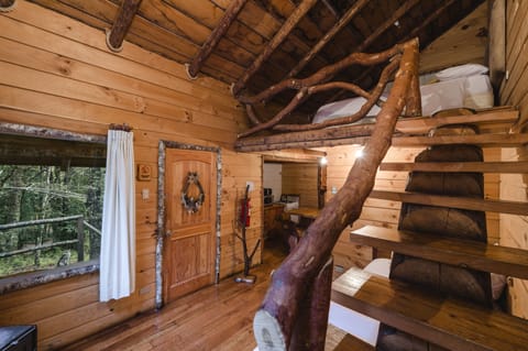 Cabin (2 People) | In-room safe, blackout drapes, iron/ironing board, bed sheets