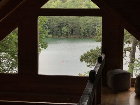 Lake view from the Master bedroom!