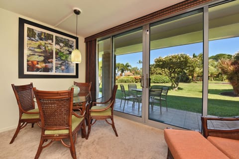 Dining inside and outside