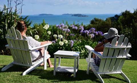 Relax and take in the view from your private front lawn