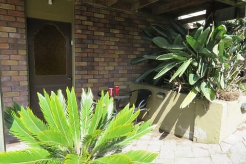 outside