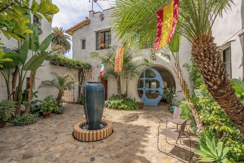 Quiet and semi-private courtyard