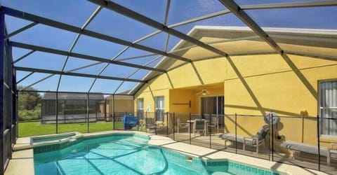 Your private pool oasis with plenty of seating on the sunny patio, perfect for lounging and enjoying