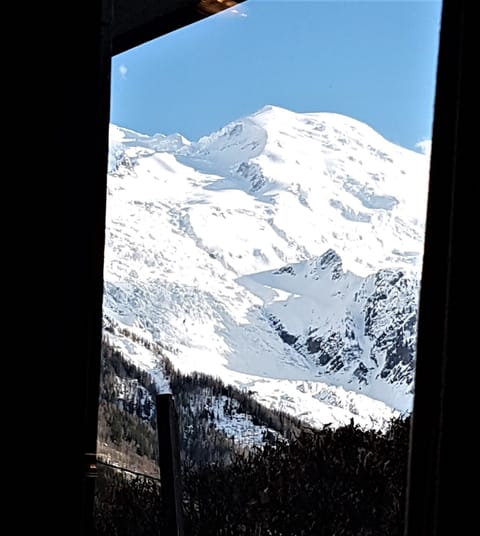 View of Mont Blanc from bedrooms