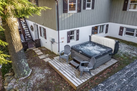 Relax in the Hot Tub after a long day Skiing.