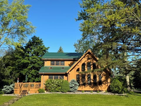 Front view from the park/ beach.