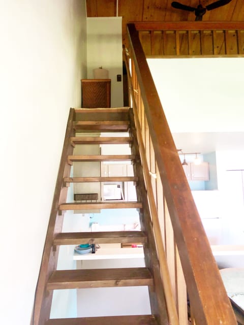 Stairs to the loft