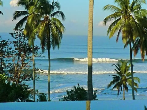 Pool looking out to surf