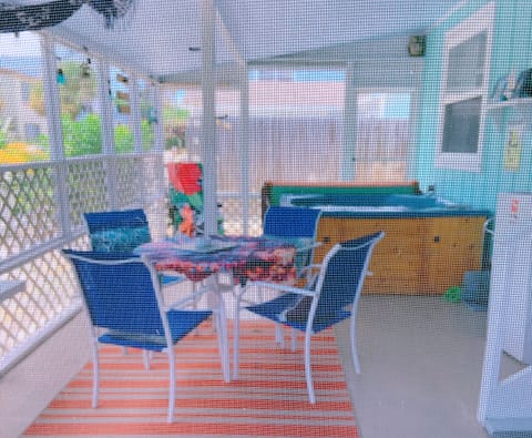 Screening Porch with Hacuzzi
