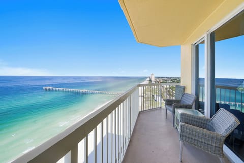 Wake up to endless turquoise waters from your private beachfront balcony, where morning coffee tastes better with panoramic ocean views stretching to the horizon.