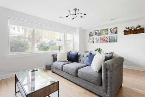 Living Area- Pullout Couch has a Queen Size Memory Foam Mattress