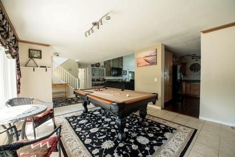 Pool Room and bird watching room