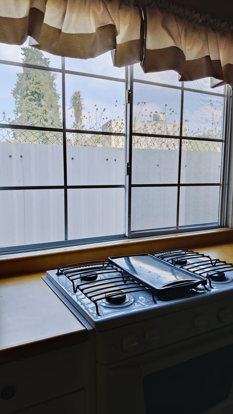 Family Cabin, 2 Bedrooms, Non Smoking, Garden View | Private kitchen