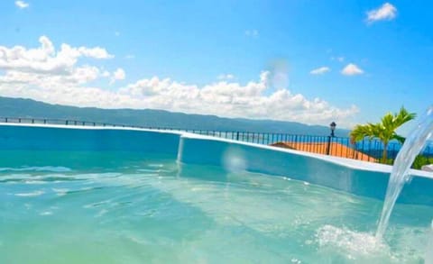 Rooftop pool