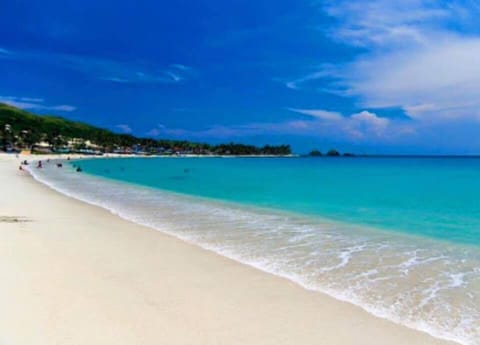 Beach nearby, white sand
