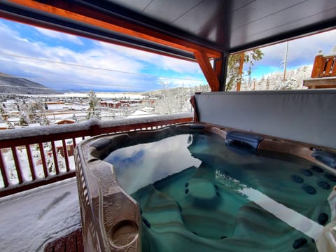 Nothing better than a hot soak during the chilly winter months