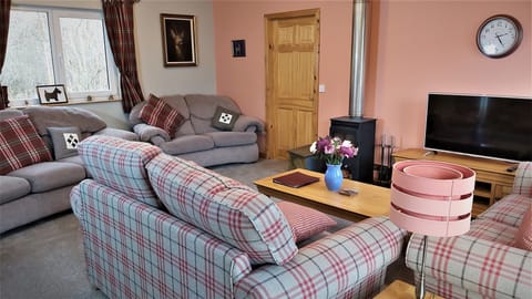 Cottage | Living area | Flat-screen TV, DVD player