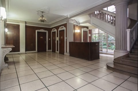 Interior entrance