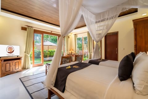 Two Bedroom Private Pool  Villa with BBQ Pit  | Premium bedding, Select Comfort beds, in-room safe