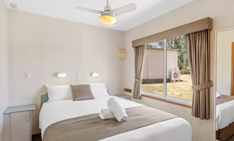 Standard 2 Bedroom Cabin - Sleeps 4 | Individually furnished, soundproofing, iron/ironing board, free WiFi
