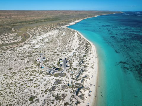 Beach nearby, white sand