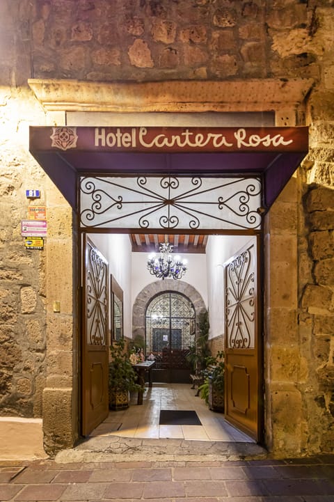 Front of property - evening/night