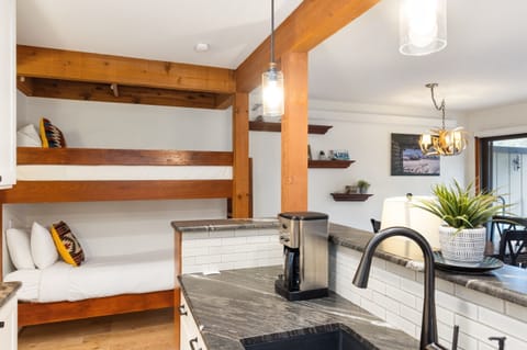 Bunk Beds off Kitchen