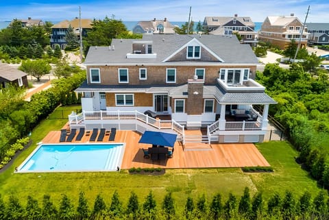 Aerial view Back of house
