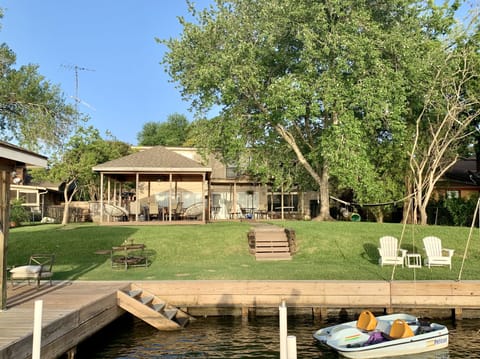 View from the dock