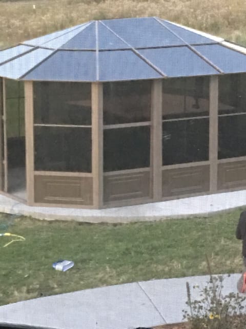 hot tub Gazebo, enjoy all year round