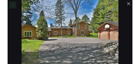 Cedar House entry and courtyard.