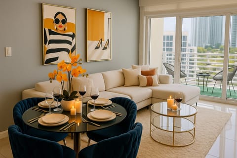 Elegant living room, designed to relax