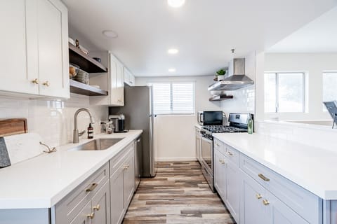 Lots of countertop space to prep your meals
