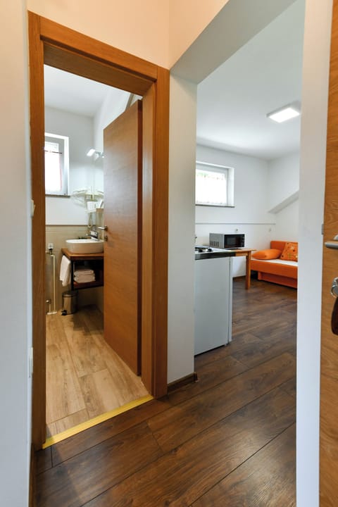 Apartment with kitchen and balcony | Living area | Smart TV