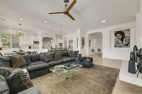 Mirage is professionally decorated with the newest contemporary furnishings.