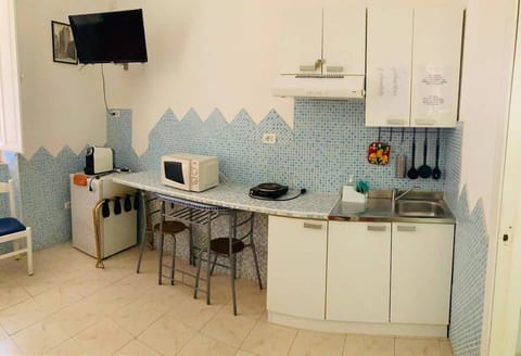 Comfort Triple Room, Ensuite, Annex Building | Private kitchen | Fridge, microwave, espresso maker, coffee/tea maker