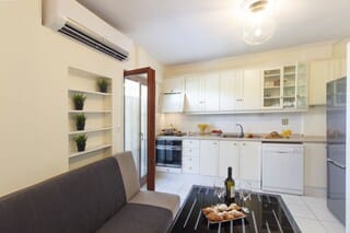 24-inch flat-screen TV with satellite channels