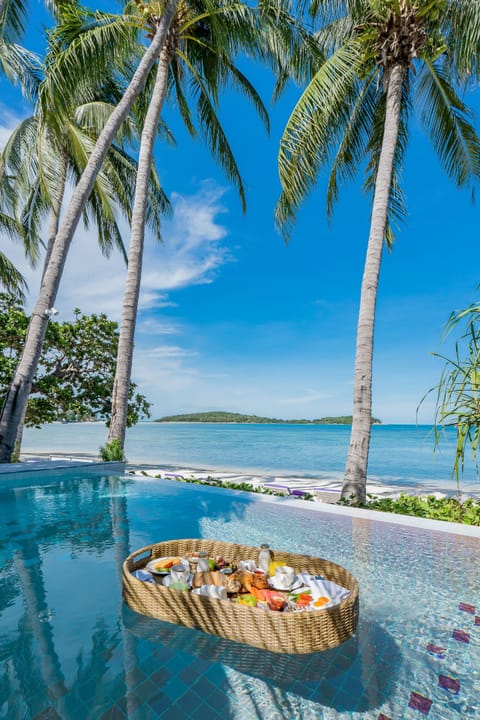 Beachfront Pool Villa | Minibar, in-room safe, blackout drapes, iron/ironing board (on request)
