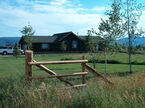 On 2.5 acres that extends into the sprawling fields of a neighboring farm