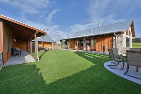 Outdoor shared patio space