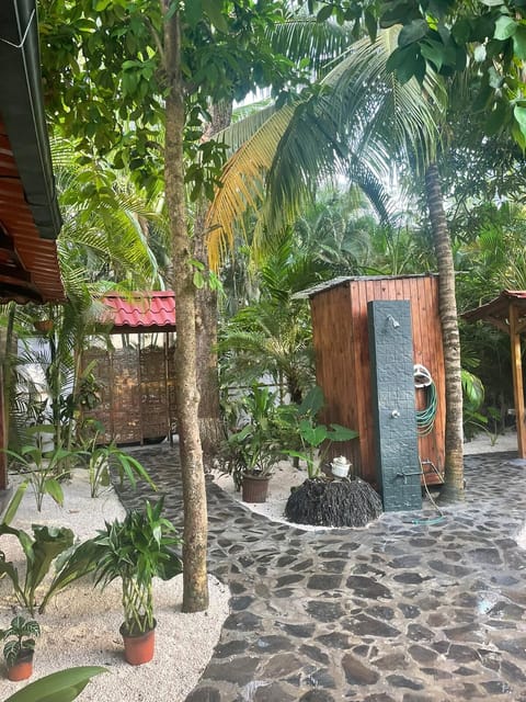 Luxury Villa | Bathroom | Shower, rainfall showerhead, towels, soap
