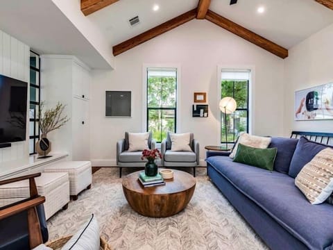 Natural light pours in throughout the home keeping the vibes just right.