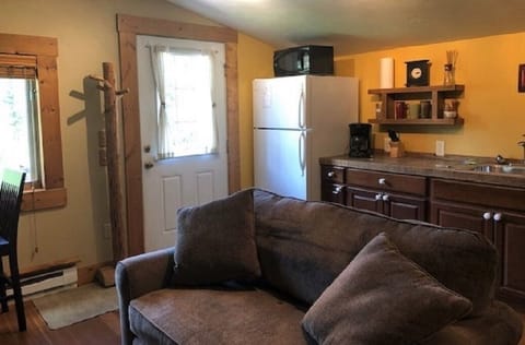 Entry door from deck