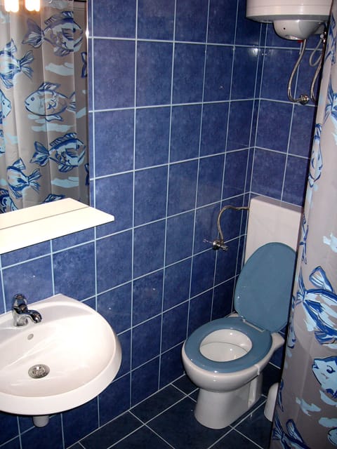 Standard Double Room (with External Private Bathroom) | Bathroom | Shower, soap, toilet paper